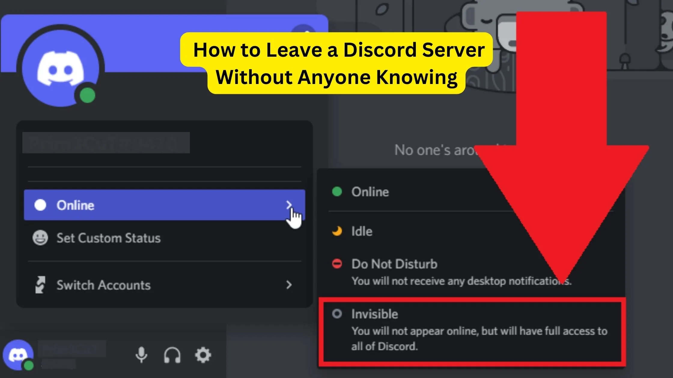 how-to-leave-a-discord-server-without-anyone-knowing